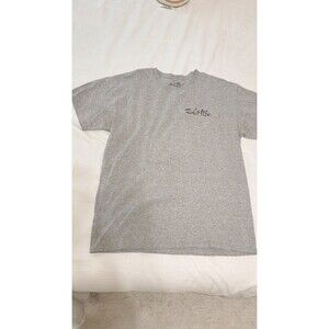 Salt Life Skull Dive Flag Graphic Tee Men's Large Gray 100% Cotton Beach